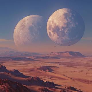 Two moons