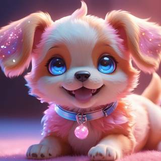 Cute Anime Puppy
