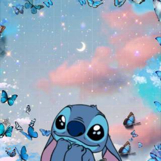 stitch wallpaper cute