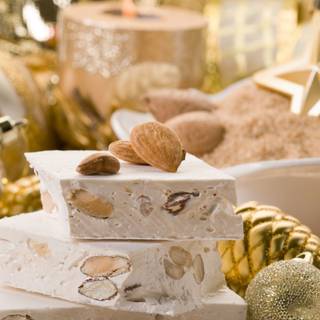 Spanish almond nougat
