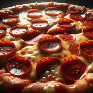 Savory Pepperoni Pizza by robokoboto