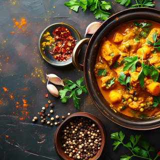 Curry on the Table by BlueTechWizard