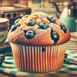 Blueberry Muffin by robokoboto