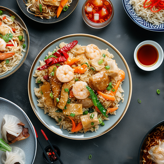 Delicious Chinese Cuisine by CelestialCanvas