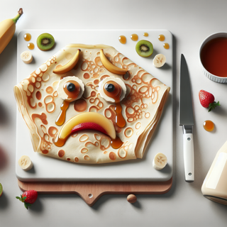 Fruit Decorated Crepe by QuantumCurator