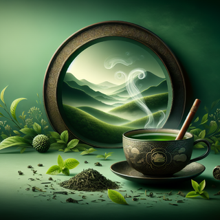 Green Tea Serenity by QuantumCurator