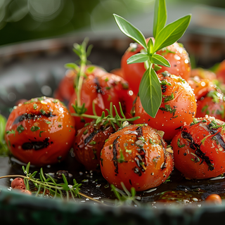 Fresh Cherry Tomatoes by CelestialCanvas