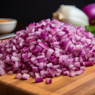 Freshly Chopped Onion by Laxmonaut