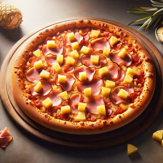 Hawaiian Pizza by robokoboto