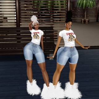 Me and my sister at the penthouse