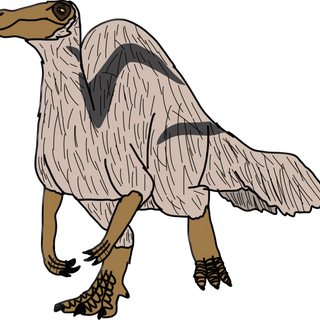 Boris the Deinocheirus render 1 