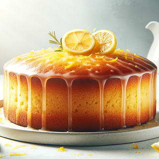 Luscious Lemon Drizzle Cake by robokoboto