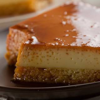 Cake-Flan with condensed milk