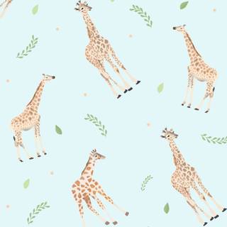 so meany giraffes wallpaper