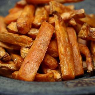 Sweet potato chips