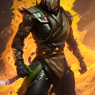 Channel: @Nekowallpapers  Wallpaper: Cyberpunk Warrior 