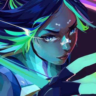 Neon Valorant