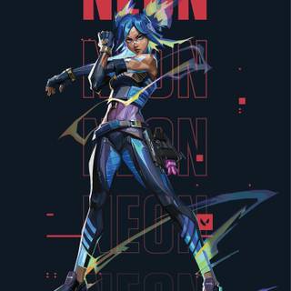 Neon Valorant
