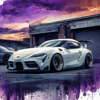  "Unleash the Beast: Feel the power of the Supra."