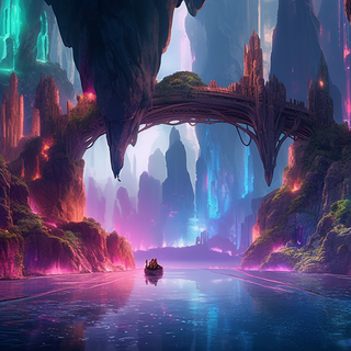 Fantasy cave 