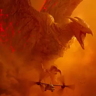 Godzilla King Of The Monsters poster (Titanus Rodan)