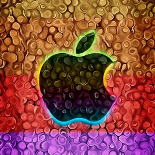iphone 15 Pro Max Wallpaper Apple Logo No5