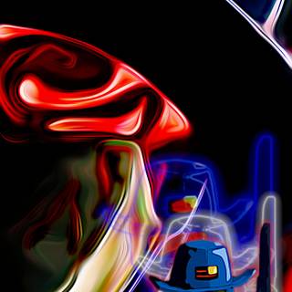 iphone 15 Pro Max Wallpaper Saber Rider and the Star Sheriffs