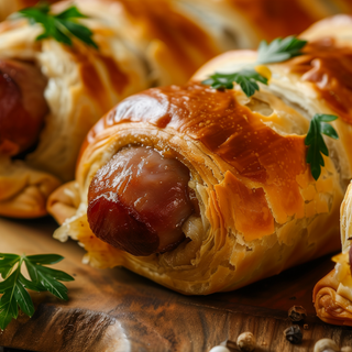 Frankfurt sausage rolls by patrika