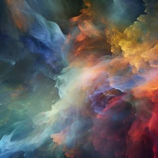 Colorful dust
