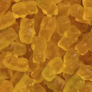 Yellow gummy bears