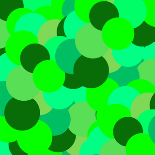Green Circular Wallpaper