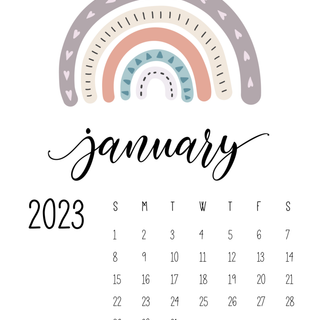 january calender