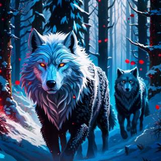 leading my pack as an alpha