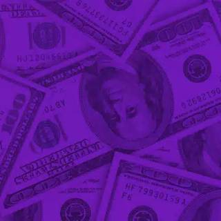 Purple Money Aesthetic