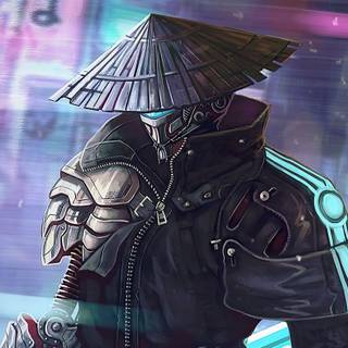 Futuristic Samurai 