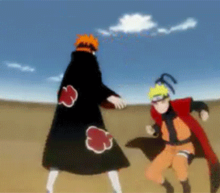 pain  vs naruto