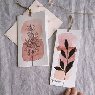 Boho aesthetic bookmarks