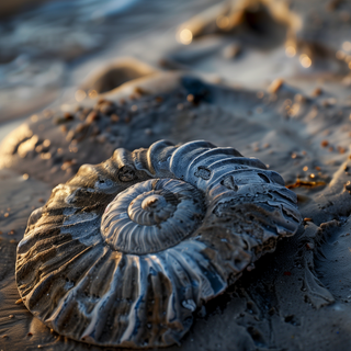 Fossil Ammonite by BlueTechWizard