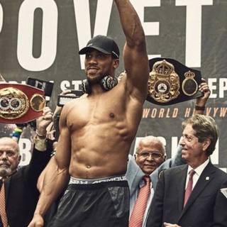 Anthony Joshua British professional boxer