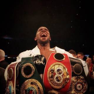 Anthony Joshua British professional boxer