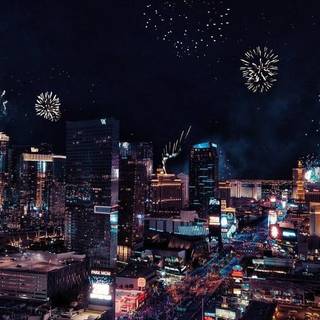 night time in las vegas