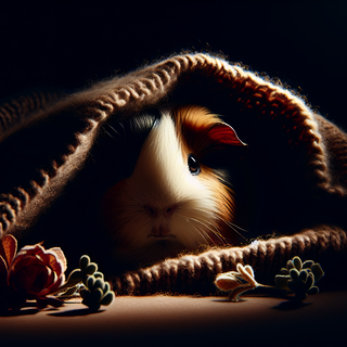 Guinea Pig Cozy Hideout by QuantumCurator