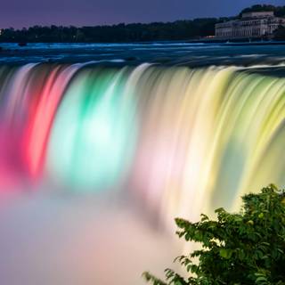 rainbow waterfall