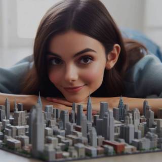 Victoria justice is watching city