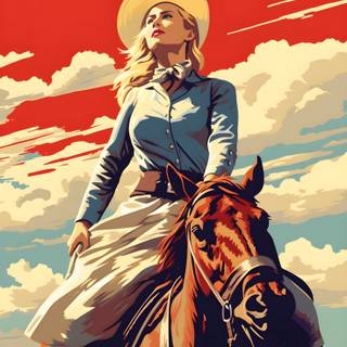 CowGirl HD Wallpaper