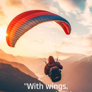 Paragliding HD Wallpaper 4K