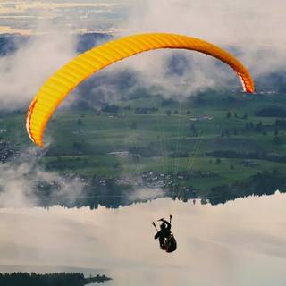 Paragliding HD Wallpaper 4K