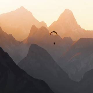 Paragliding HD Wallpaper 4K