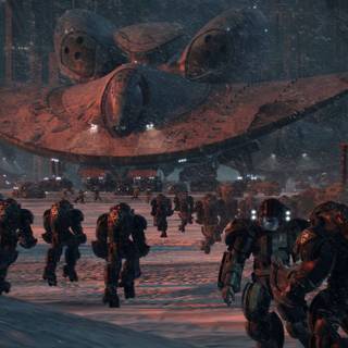 Futuristic wallpaper