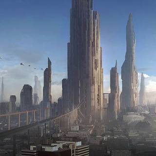 Futuristic wallpaper